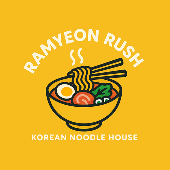 Logo&nbsp;Ramyeon Rush